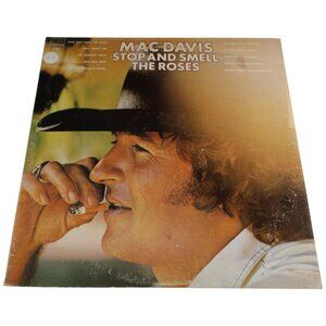 Mac Davis Stop and Smell the Roses LP Columbia KC 32582 Country Pop 1974